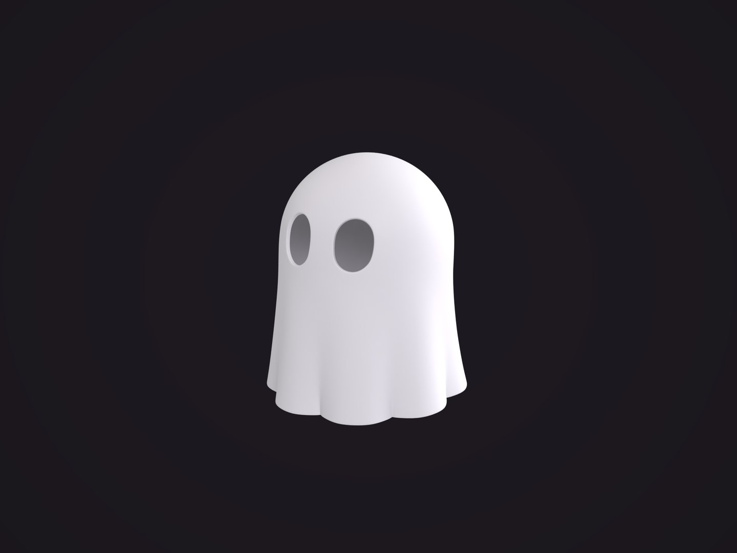 Spooky Ghost 3D Model - TurboSquid 2537224