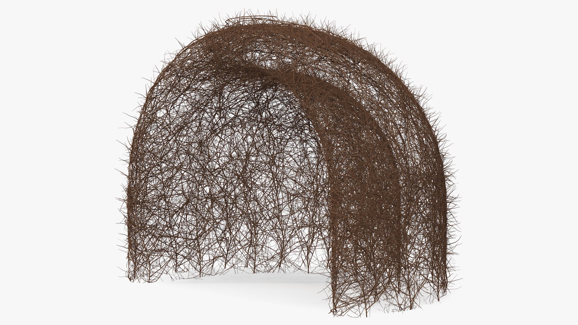Branch Gazebo Shrub 3D model preview