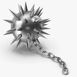 Steel Spiked Ball With Chain