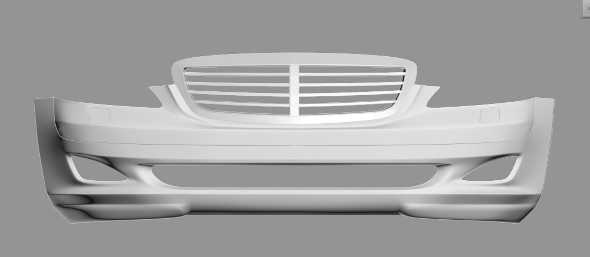 3D Model Bumper TurboSquid 1420284