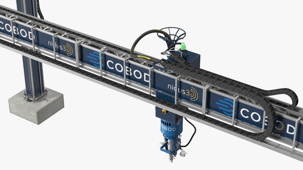 3D модель Cobod Bod2 3D-принтер для строительства домов - TurboSquid ...
