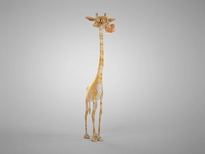 Cartoon giraffe