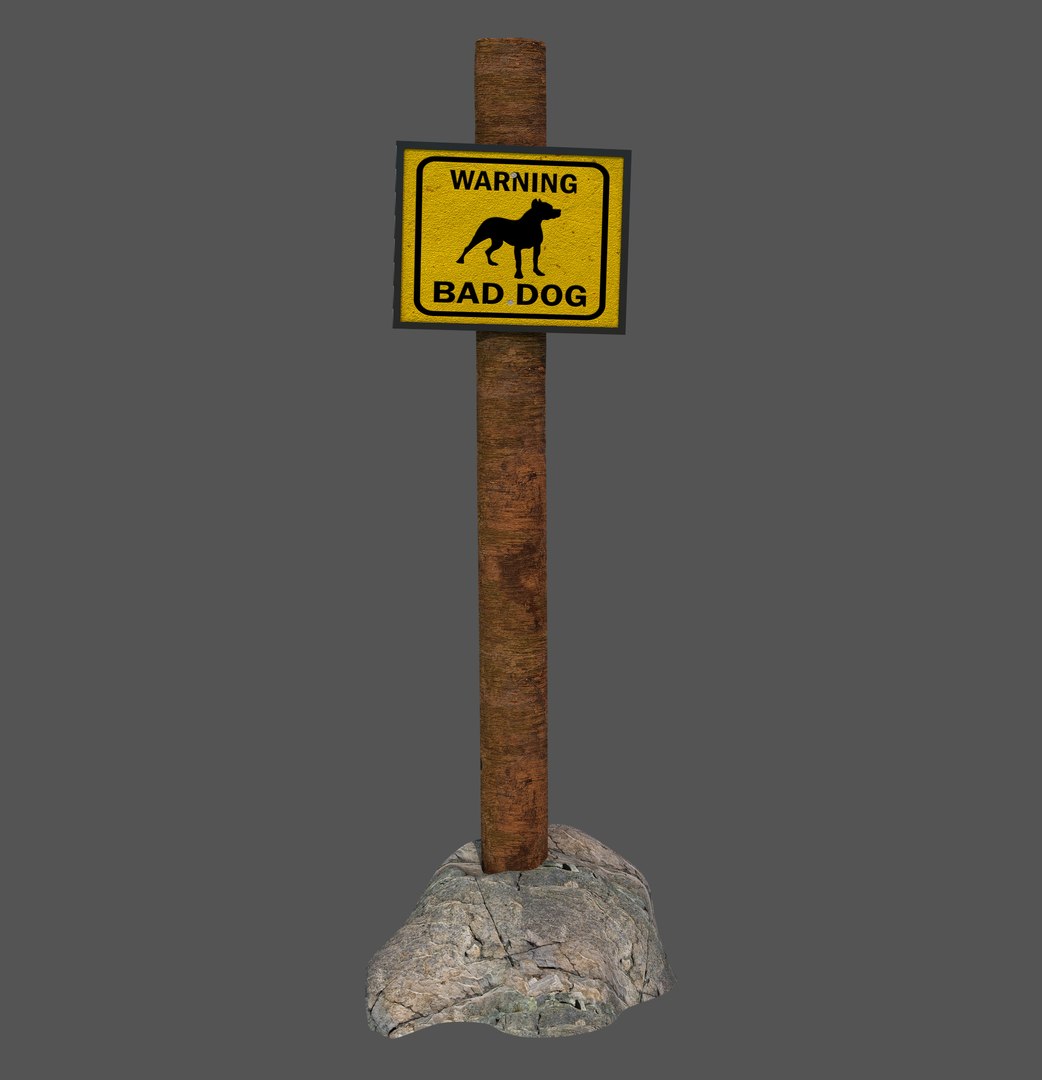 sign dog danger 3D https://p.turbosquid.com/ts-thumb/Gd/snFN4I/tJ3TQDRT/sign2/jpg/1591630839/1920x1080/fit_q87/cee46b75637f86b514d85d4fe0956dc72989fb1d/sign2.jpg