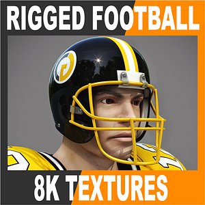 American Football Player Rigged v3