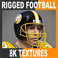 American Football Player Rigged v3