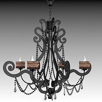 ego zeroventiquattro contemporary classic art deco glamour chandelier