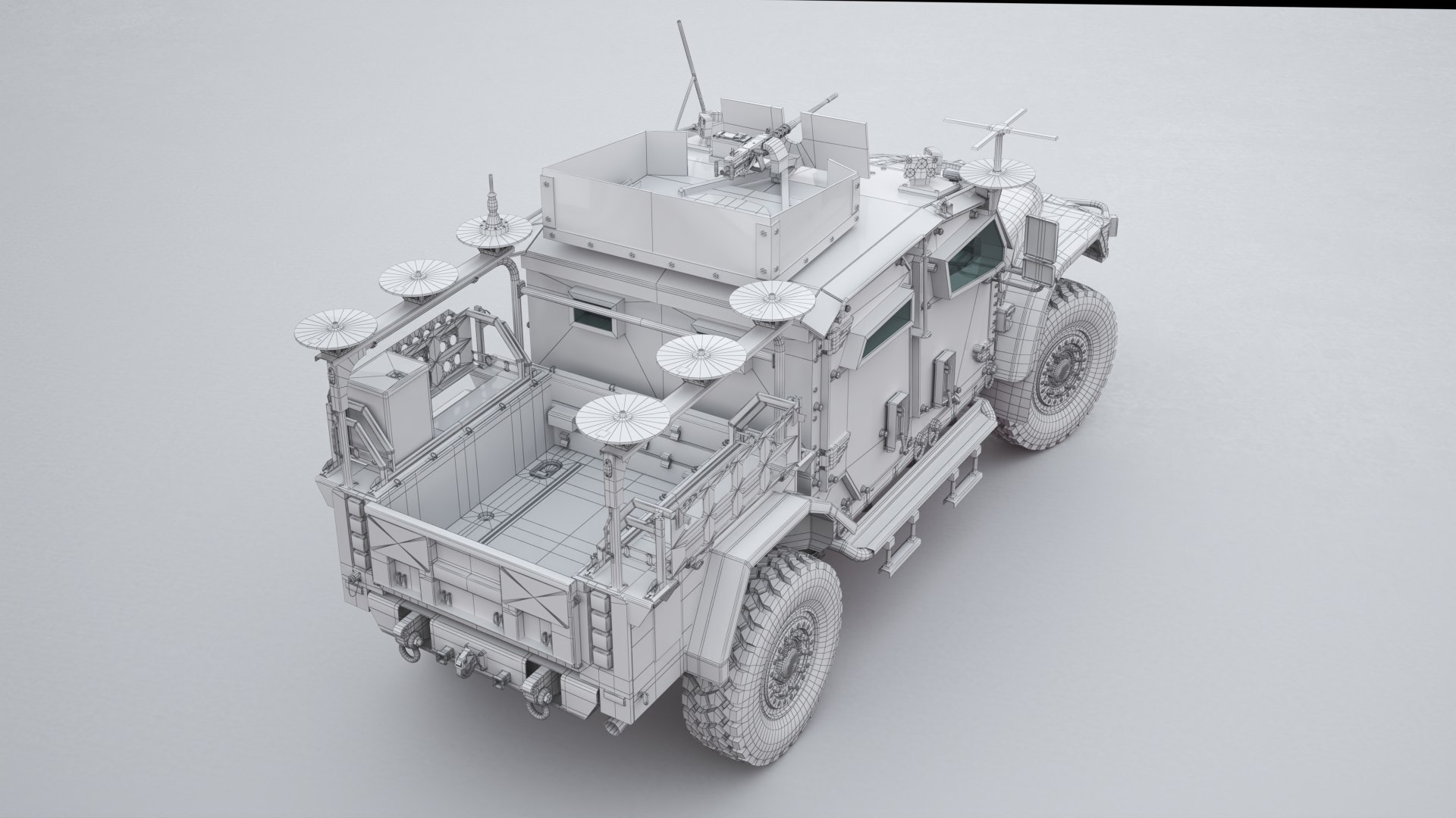 Husky TSV Gun 3D - TurboSquid 2206359