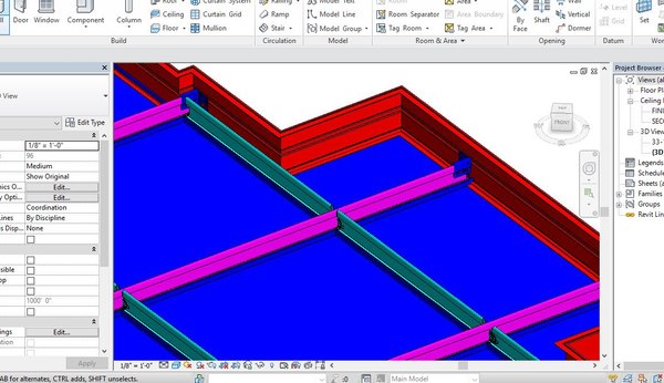 Revit shop drawing ceiling 3D model - TurboSquid 1291639