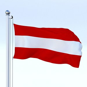 flag pole fbx