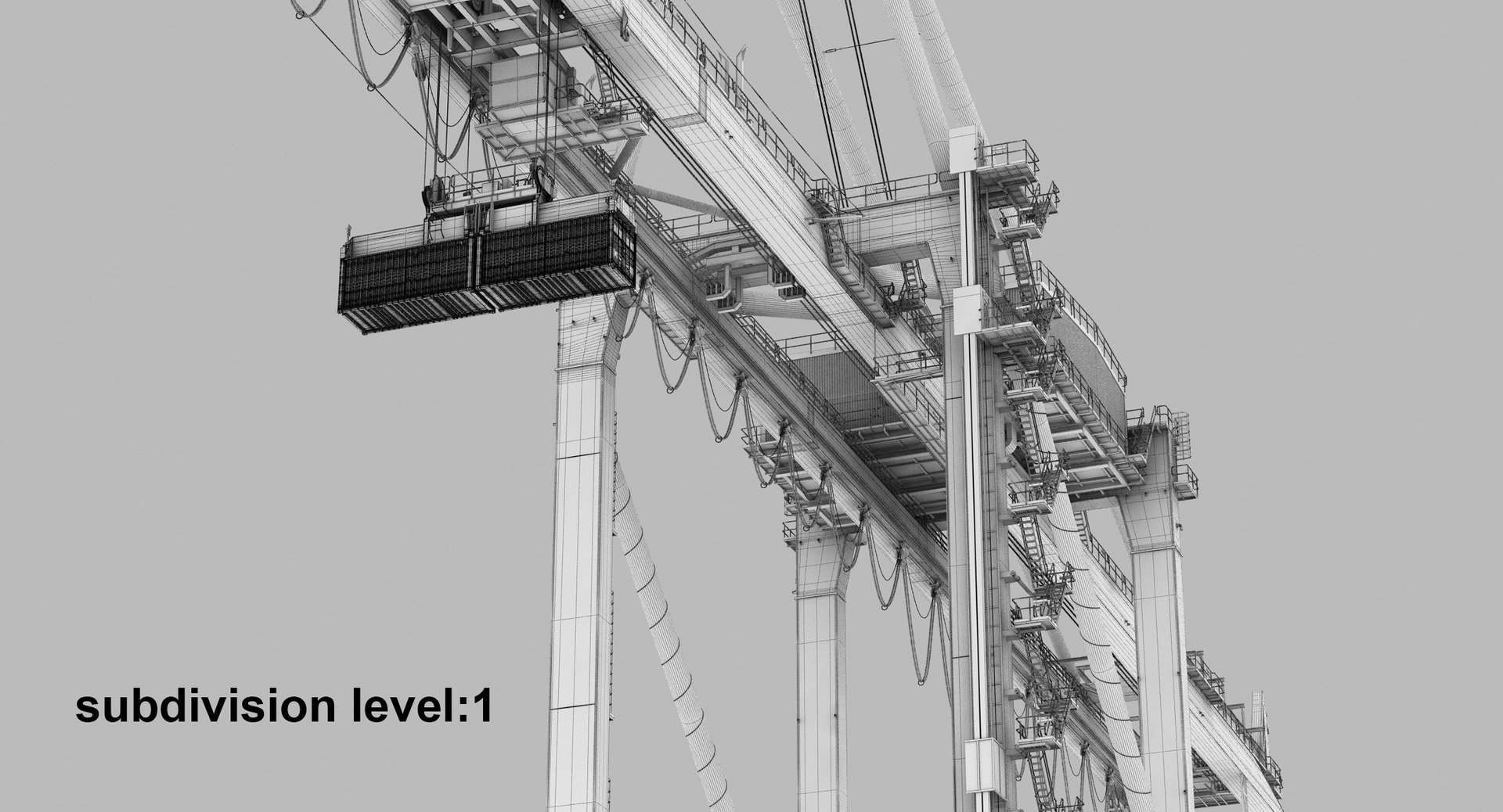 3D model harbor crane https://p.turbosquid.com/ts-thumb/Ge/OiuMgf/WKrDip1Q/wir04/jpg/1556641376/1920x1080/fit_q87/07c97f76baca1a8845245fd942705f7b571a4e15/wir04.jpg