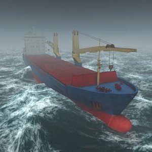 bbc cargo ship 3d model