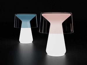 nelly table lamp 3D model