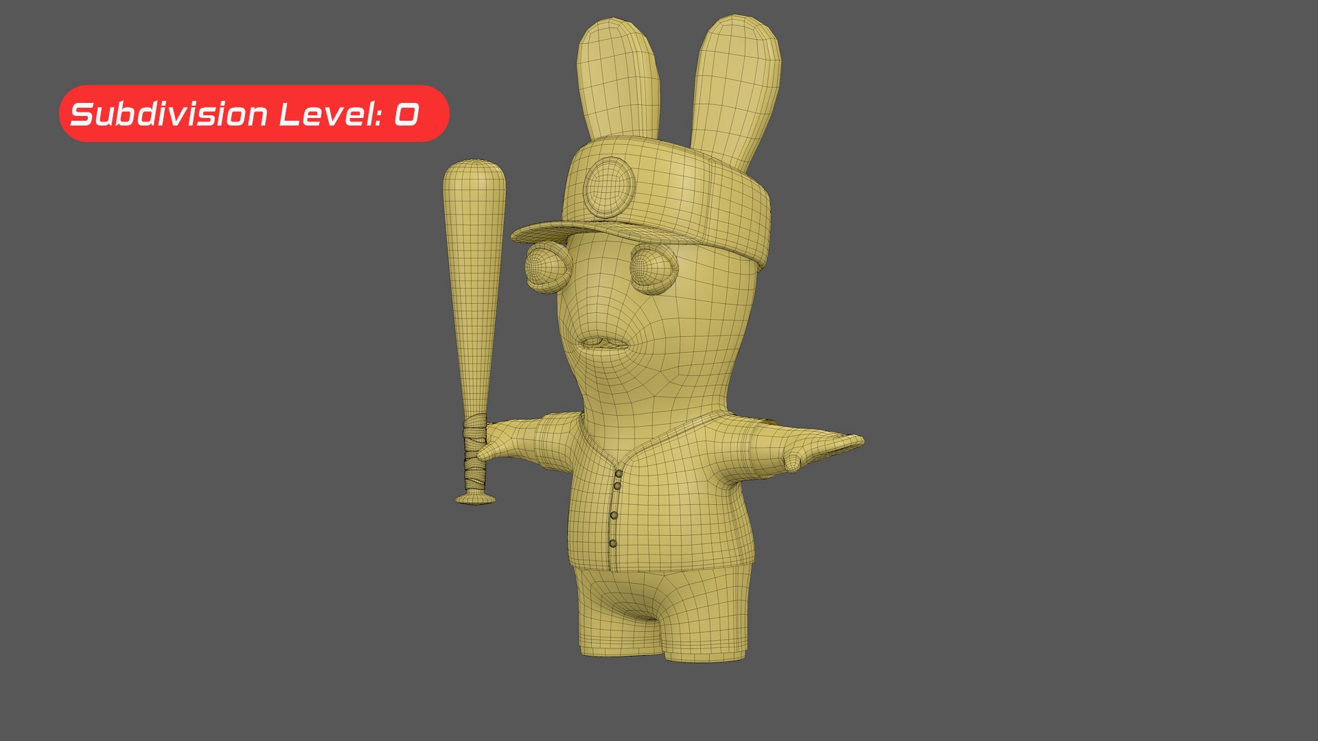 3D Raving Rabbids Baseball Player Character 8K https://p.turbosquid.com/ts-thumb/Ge/TFrPjX/7u/image12/png/1648142827/1920x1080/fit_q87/972698b379d515686205c53bf2b42d23f6171991/image12.jpg
