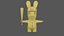 Raving Rabbids Baseballspieler-Charakter 8K