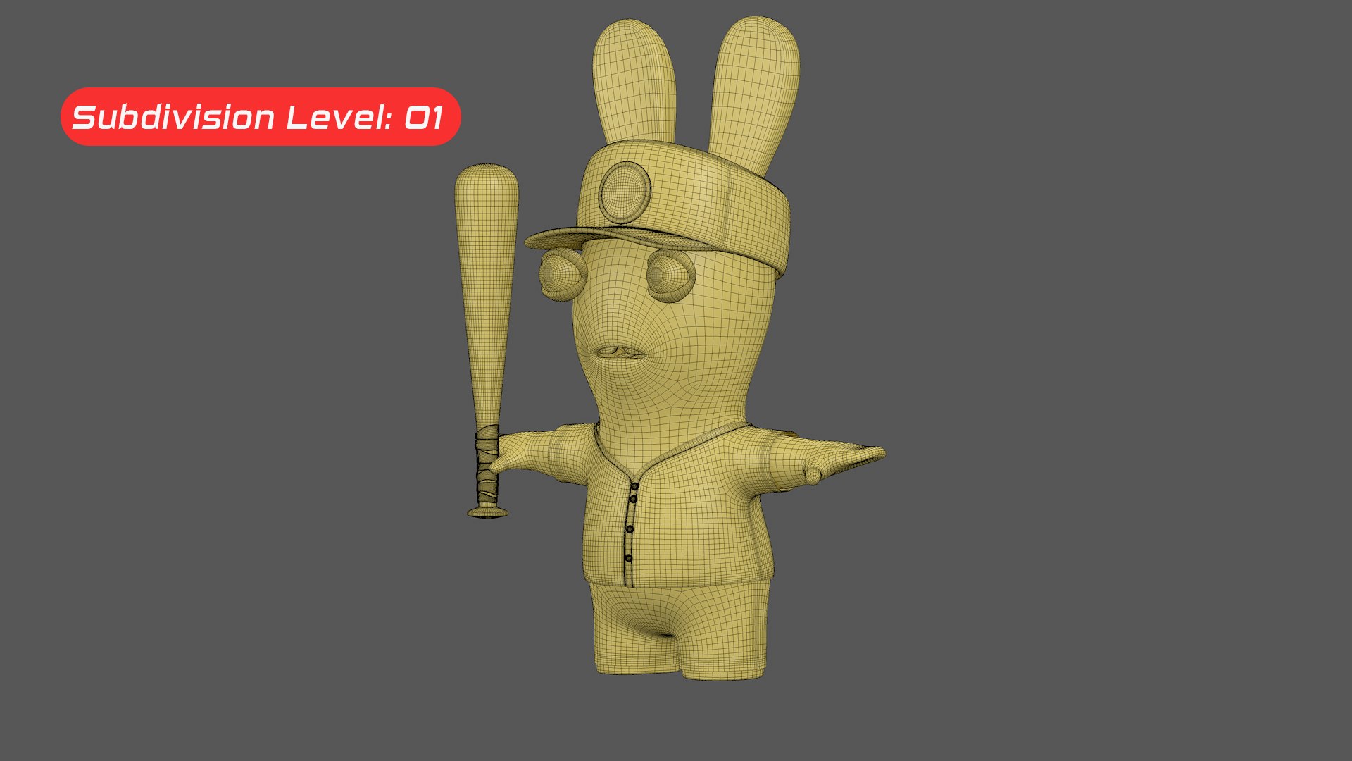3D Raving Rabbids Baseball Player Character 8K https://p.turbosquid.com/ts-thumb/Ge/TFrPjX/Hj/image13/png/1648142828/1920x1080/fit_q87/6da8bcce4db14f28fa934b6091b66417550410fe/image13.jpg