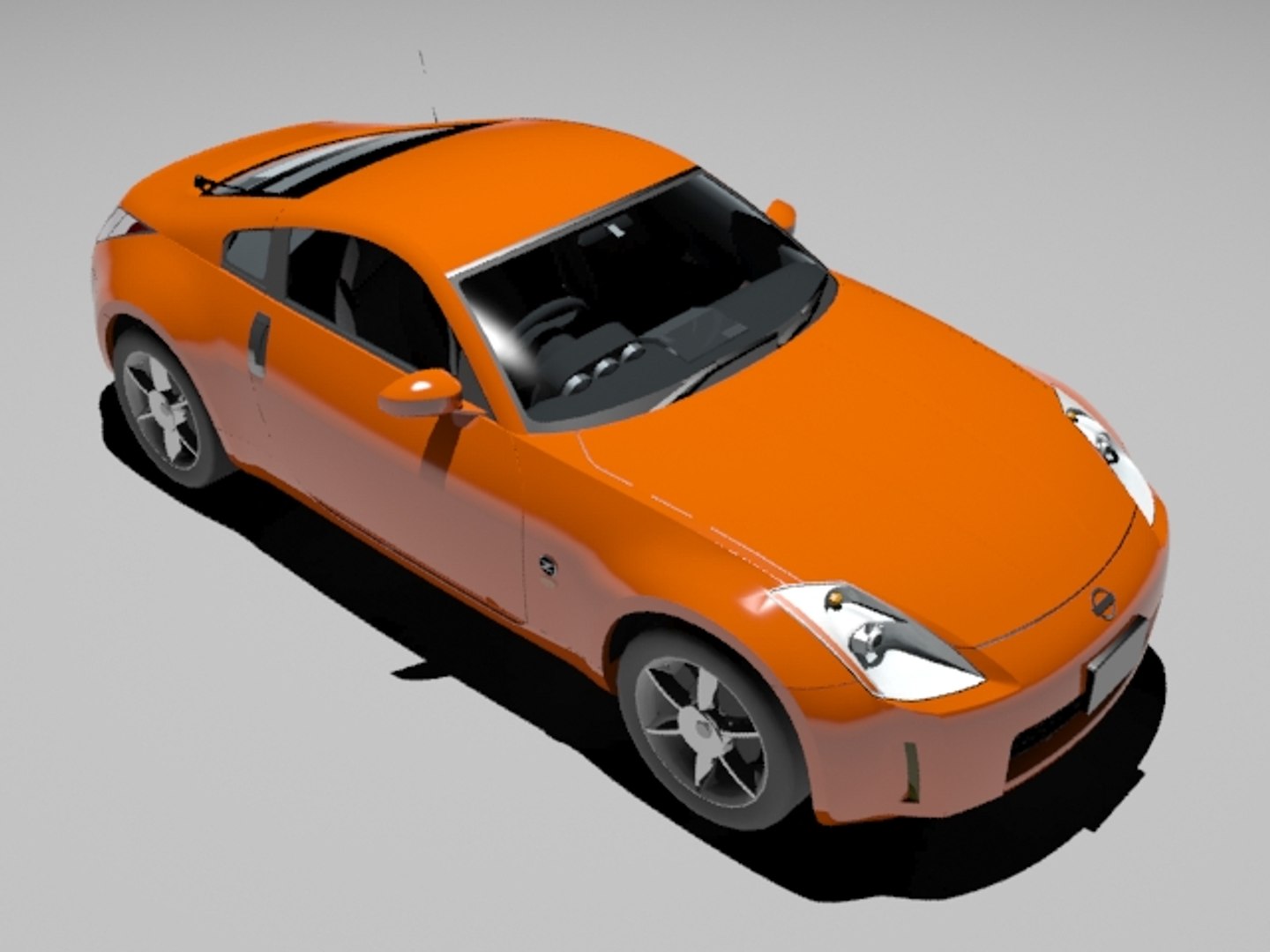 3d Nissan 350z Fair Lady Model