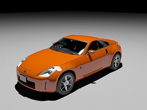 3d nissan 350z fair lady model