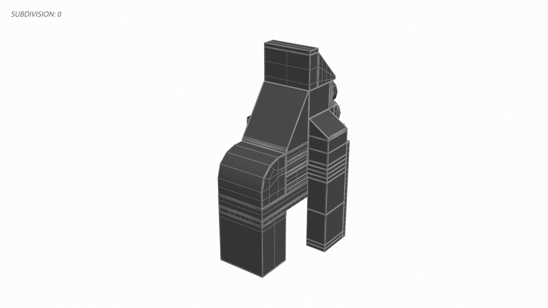 Lego gorilla 3d imponente