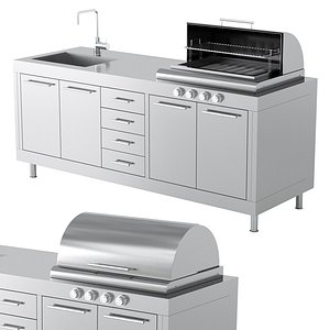 Barbecue 54 3D model