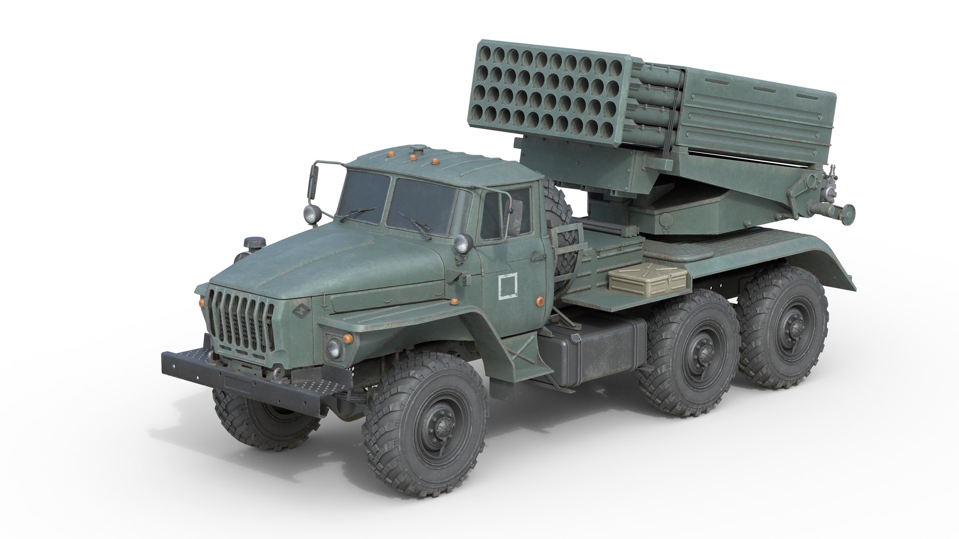 3D Tornado G Multiple Launch Rocket System - TurboSquid 2353127