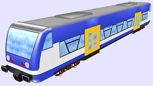 stadler regio shuttle 650 3D model