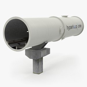 Hyperloop One xp1 in Tube