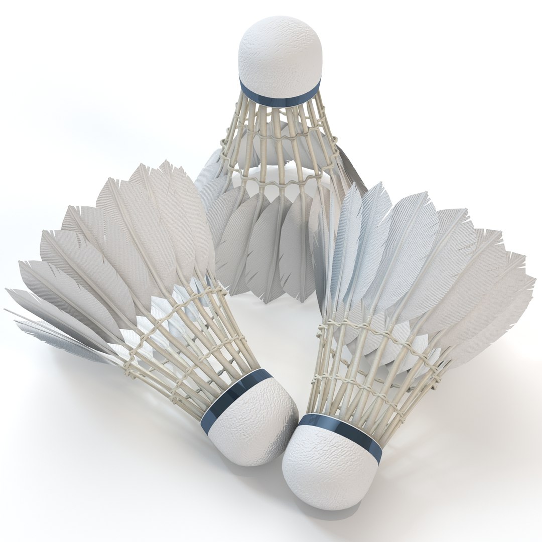 max badminton shuttlecock https://p.turbosquid.