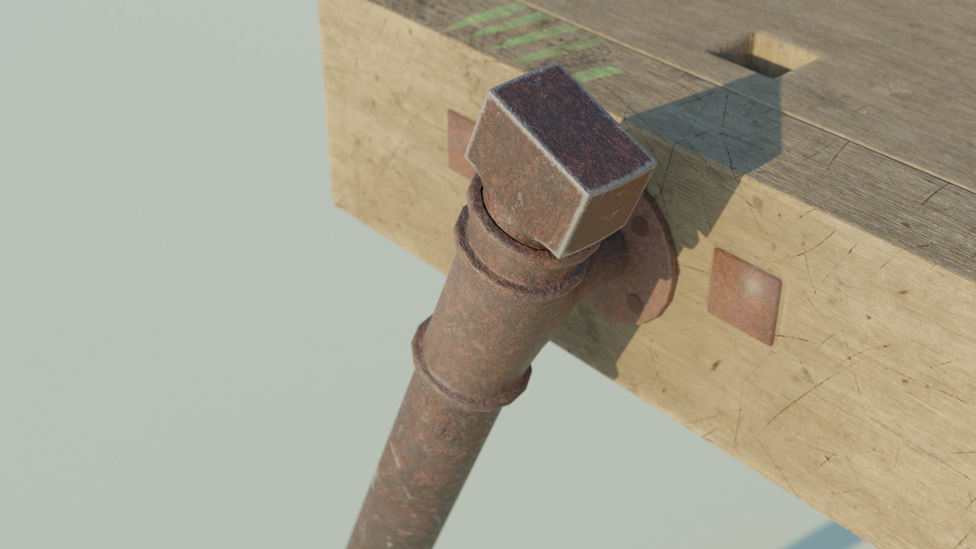 3D Realistic Workbench Model - TurboSquid 1609131
