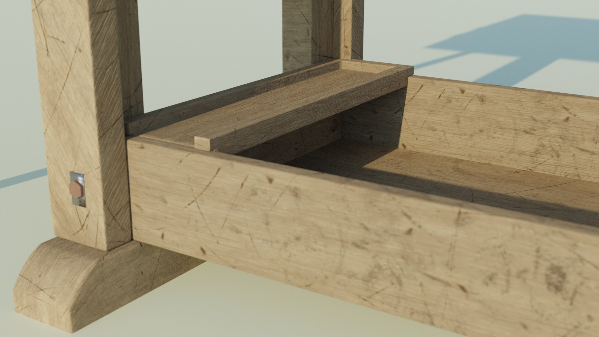 3D Realistic Workbench Model - TurboSquid 1609131