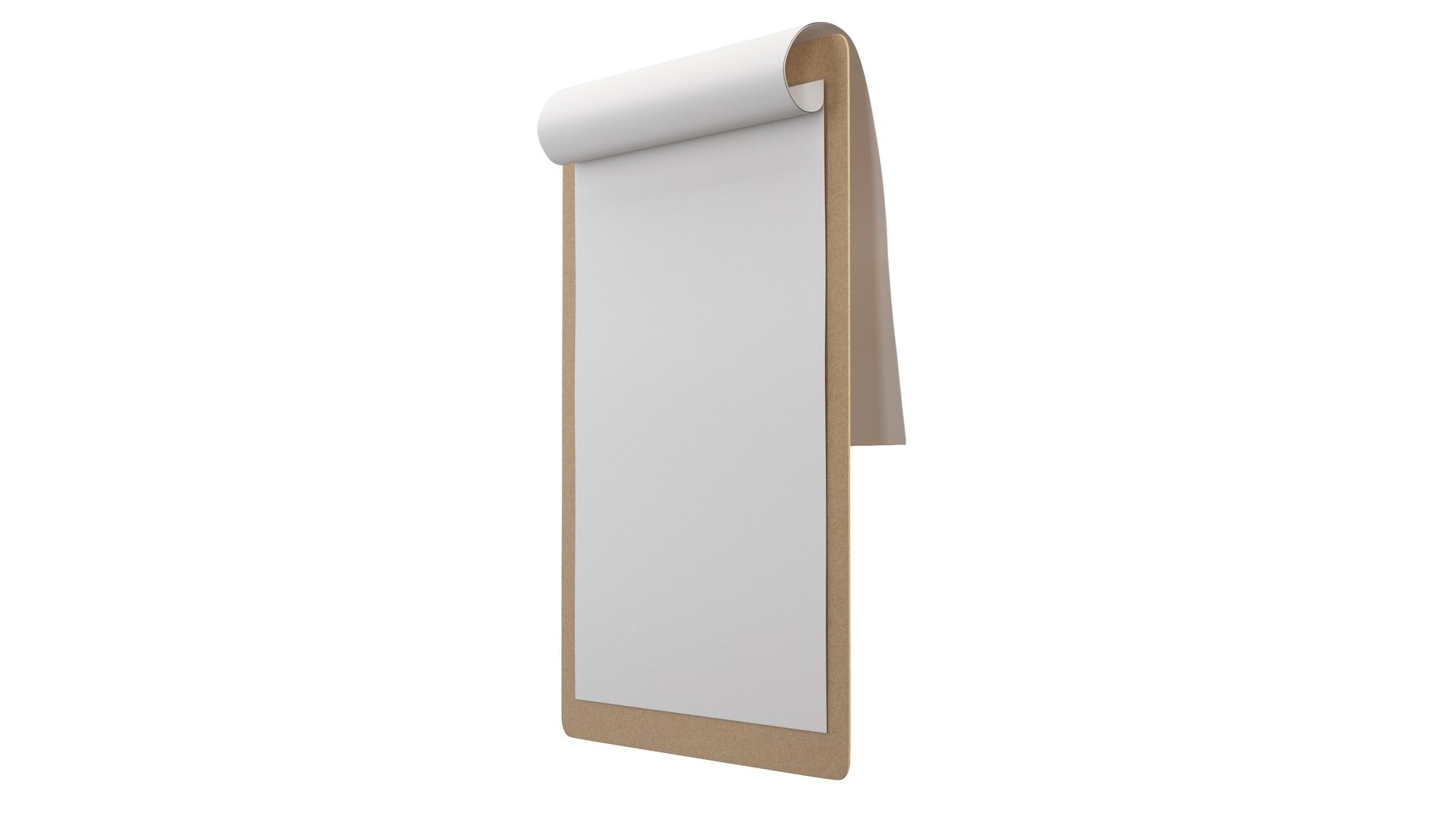 3D Clip Board https://p.turbosquid.com/ts-thumb/Ge/lTwPqi/k6/bilboard0020/jpg/1658933131/1920x1080/fit_q87/051dd738cbdf0237dd5308234552226b21d9bc17/bilboard0020.jpg