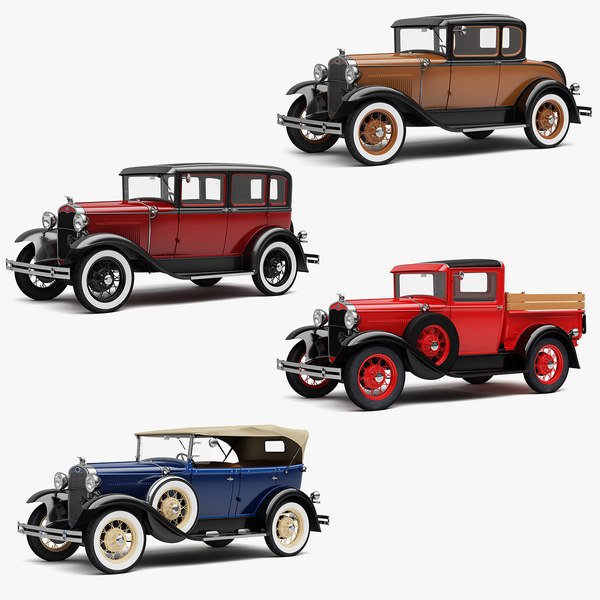 Antique Car 3D Models for Download | TurboSquid