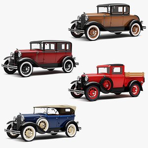 Ford Model A Antique Car Collection
