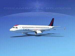 3d model a320 airbus