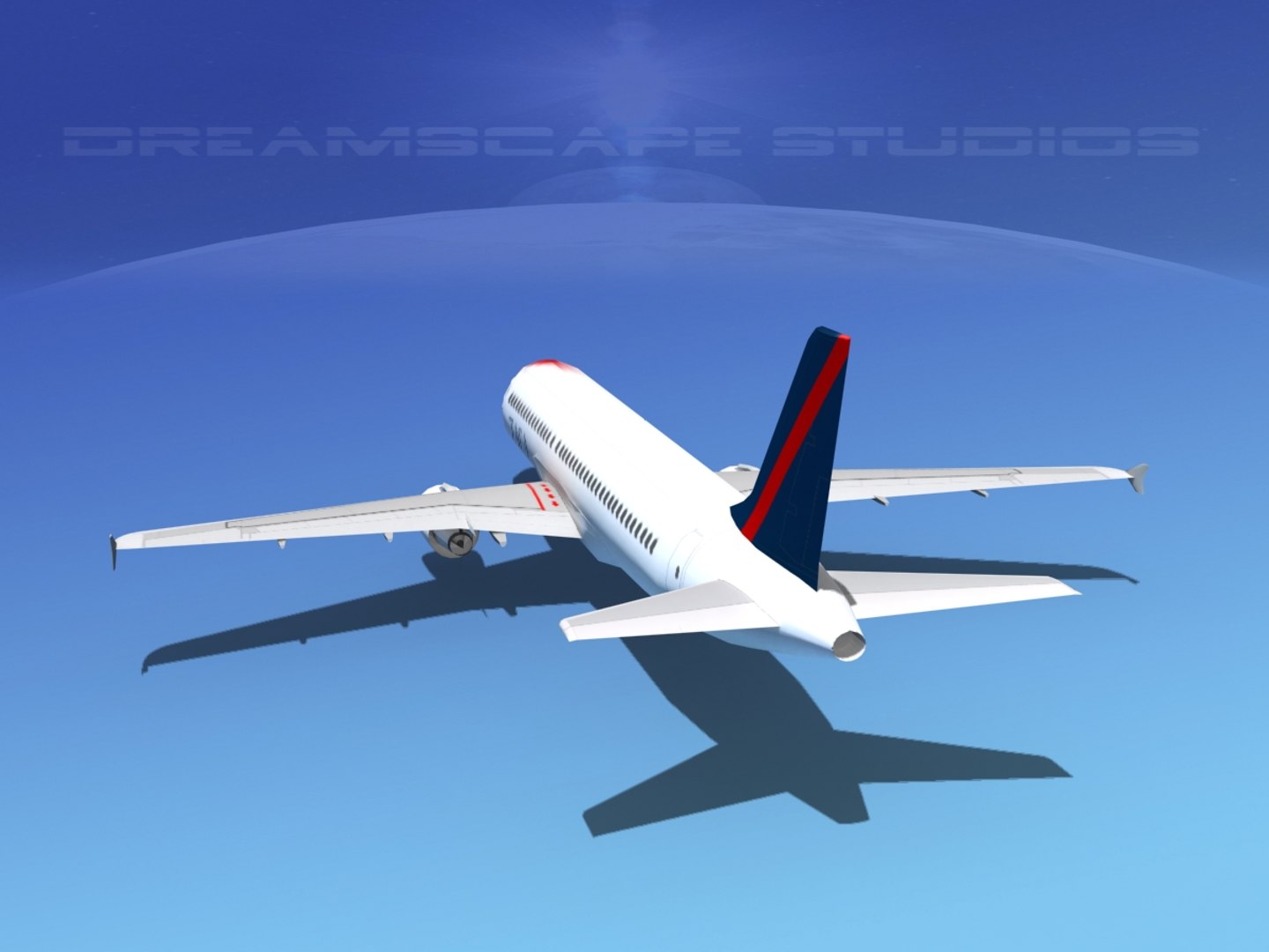 3d Model A320 Airbus