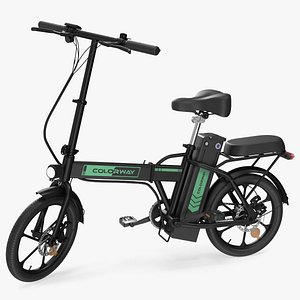 Electric Bike Colorway Black Rigged