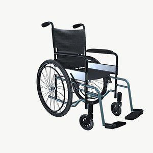 3D Wheel Chair model