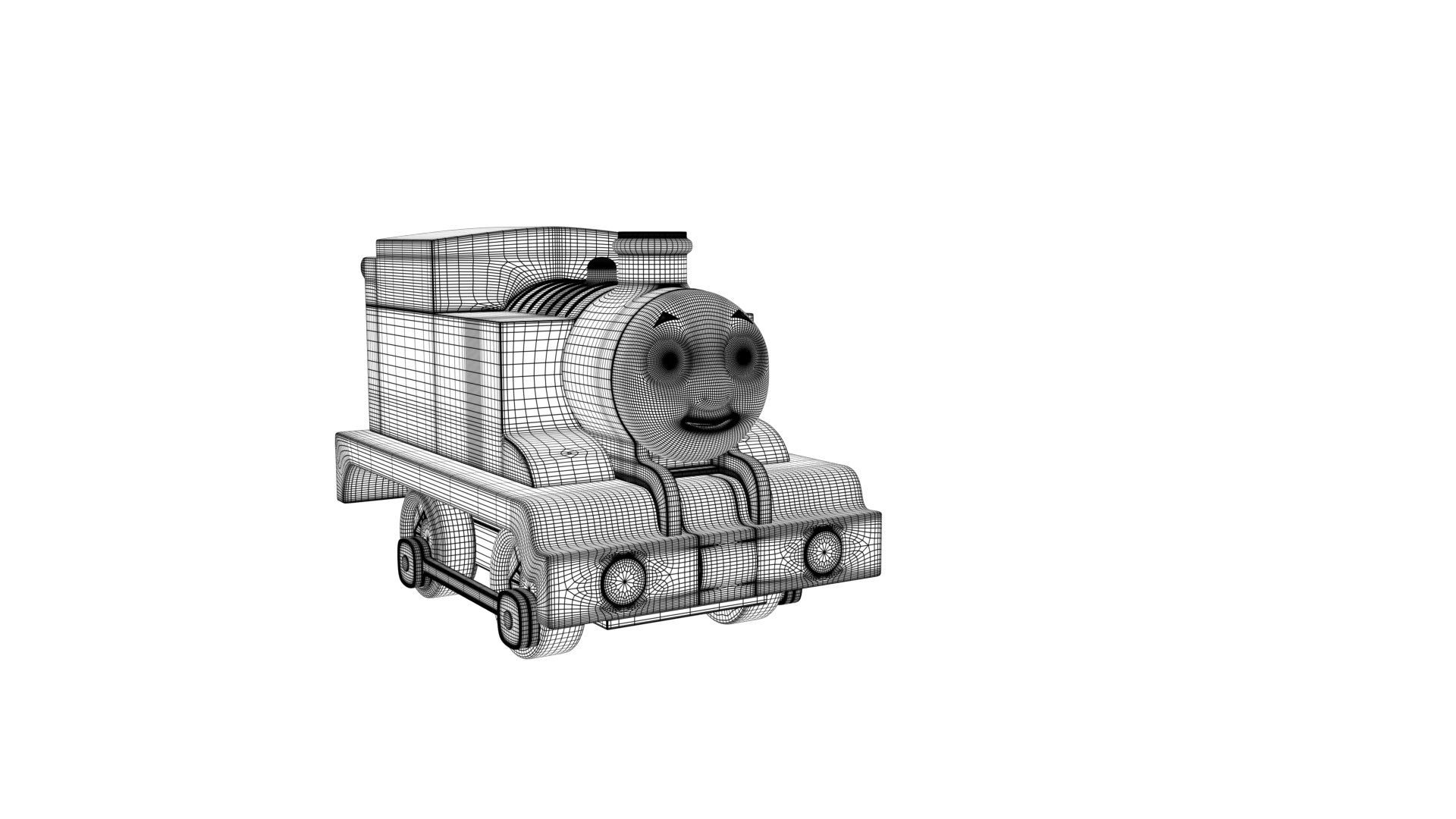 Thomas Tank Engine Model - TurboSquid 1286911