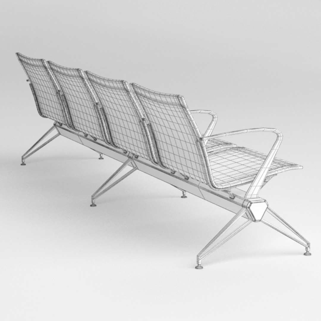 Airport Chair 3d Max