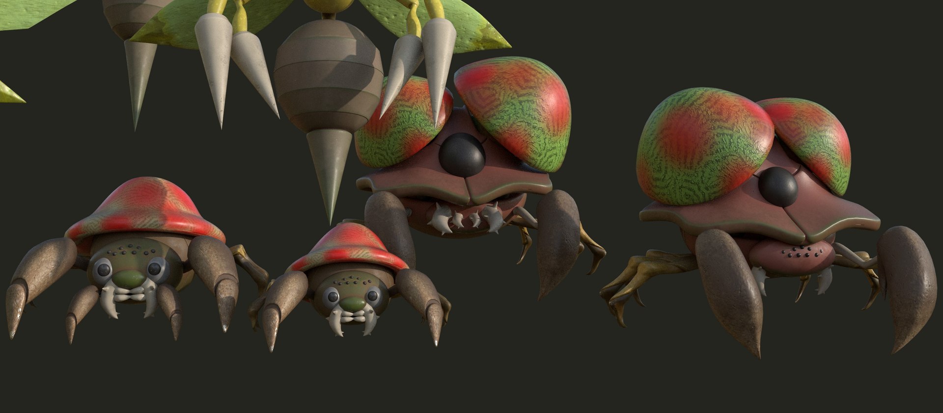3D Creature Monster Bundles- Insects- Evolution Variety Pack Model ...