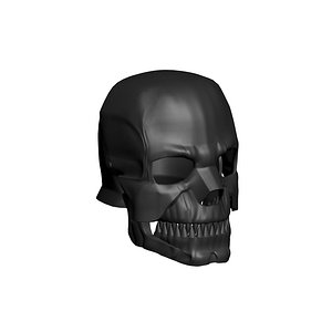 3D model skull mask