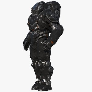 Combat Suit 04 - Backpack - Dark