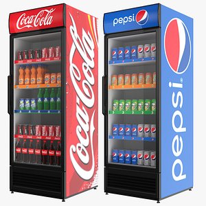 Pepsi And Coca Fridges