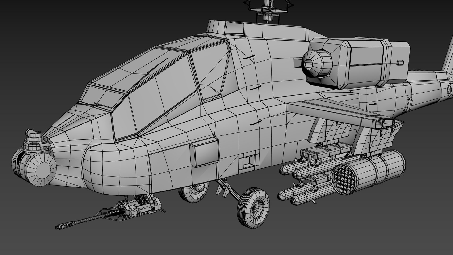 3D Apache ah 64 - TurboSquid 1754966