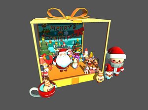 3D Chrismas Package
