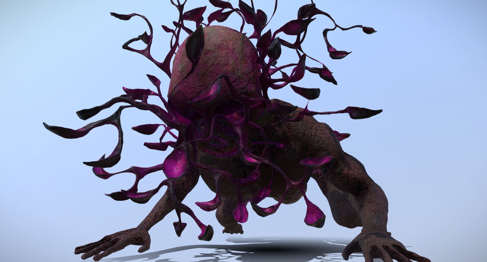Abstract Zombie Supermutant Child Model - TurboSquid 1451981