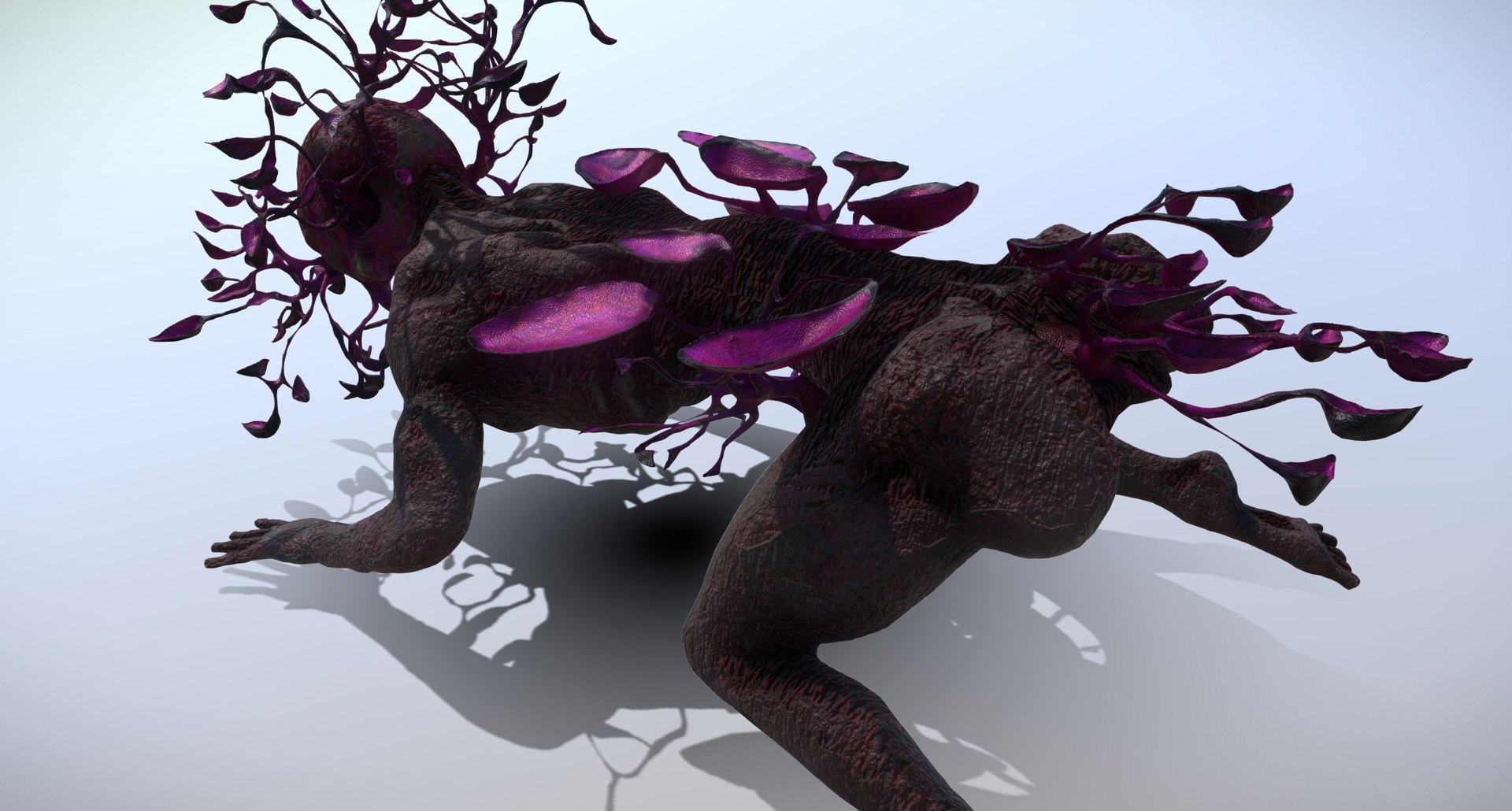 Abstract Zombie Supermutant Child Model - TurboSquid 1451981