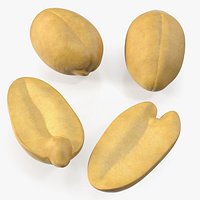 Raw Peeled Peanuts