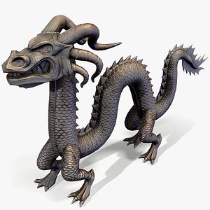 Chinese Dragon Figurine
