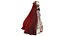 Medieval Royal Quin Dress Outfit With and Without Cape