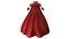 Medieval Royal Quin Dress Outfit With and Without Cape